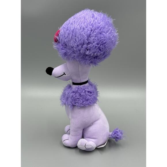 Kohls Cares Cleo Clifford & Friends Poodle Purple Dog Plush 12” Stuffed Animal - Picture 4 of 8